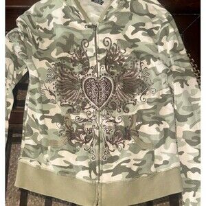 Fang Camo Y2K long sleeve